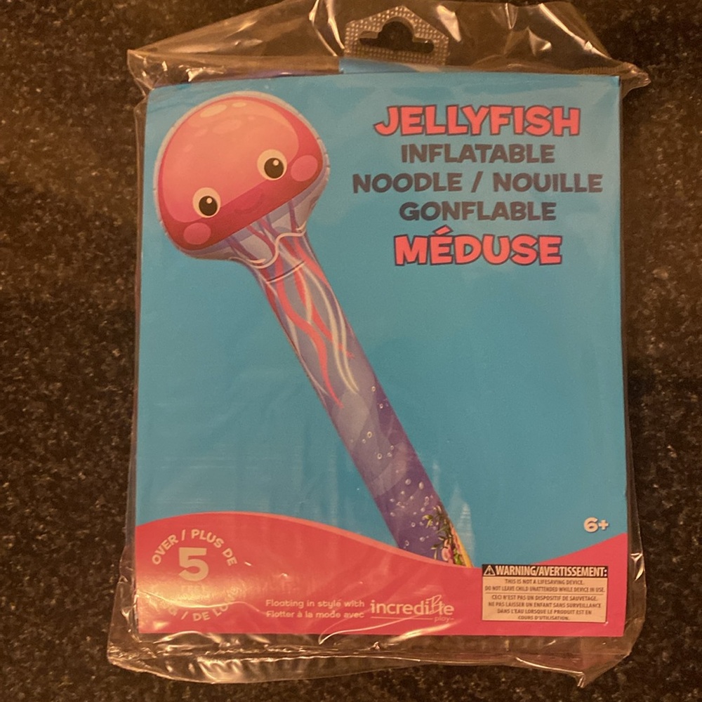 NEW! Two Jellyfish Inflatable Pool Noodles - Picture 2 of 6